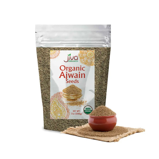 JIVA ORG AJWAIN SEEDS – IAJW01 (7 OZ)