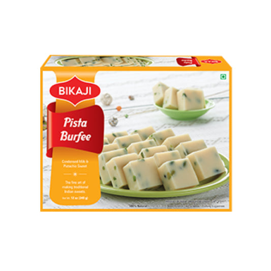 BIKAJI PISTA BURFEE (340 GM)