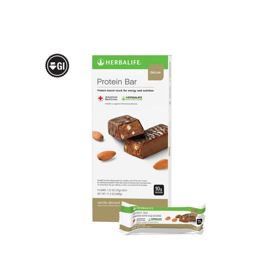 Protein Bar Deluxe: Vanilla Almond (14 Bars/Box)