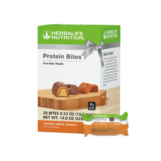 Protein Bites: Crunchy Salted Caramel