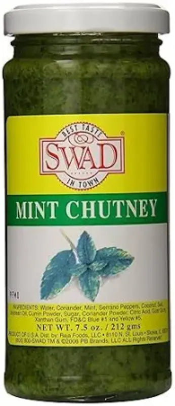 Swad Mint Chutney 7.5OZ