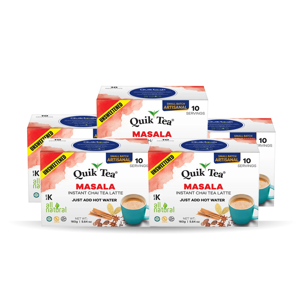 QUIK TEA UNSWEETENED MASALA (10 SERVINGS)